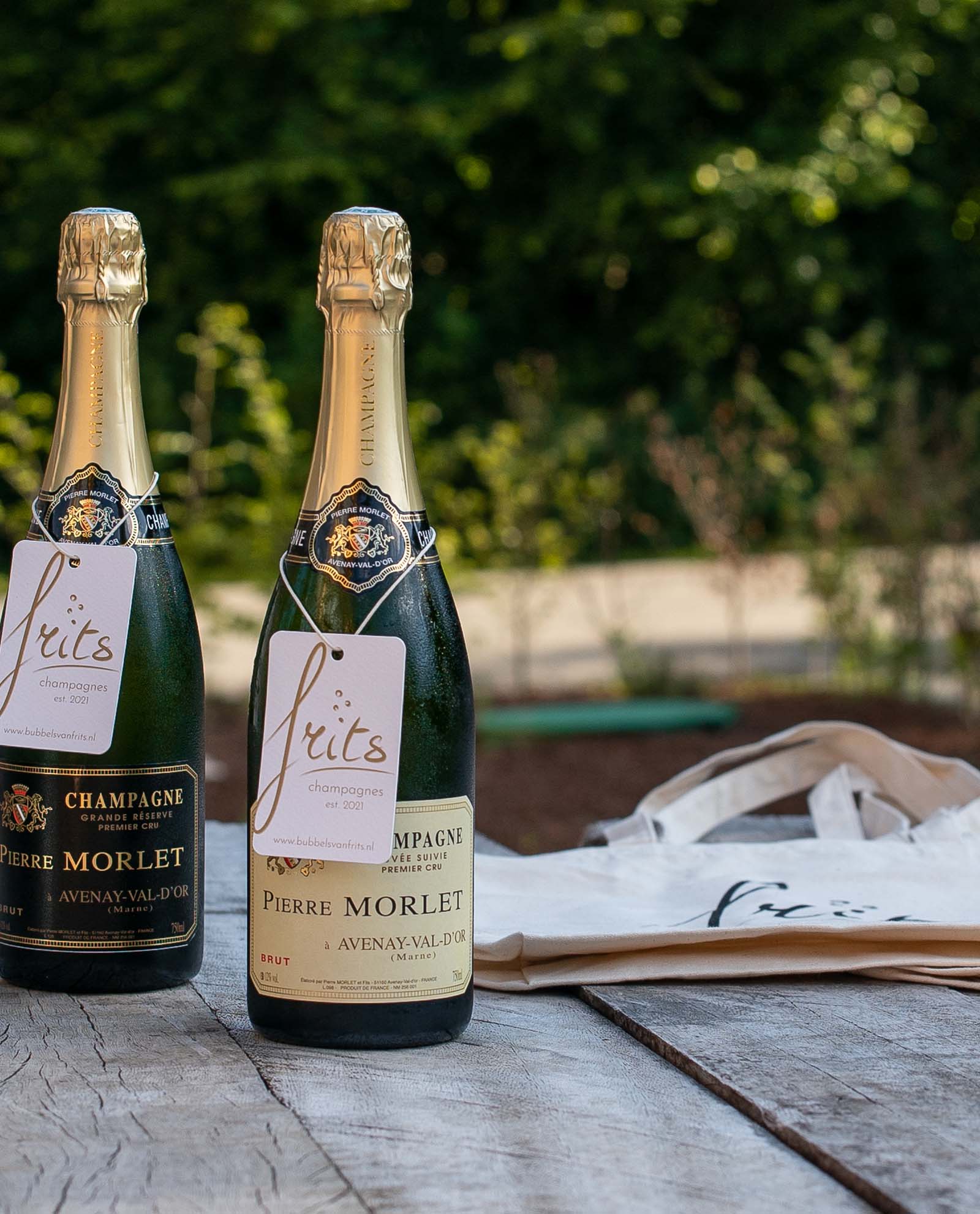 Product image of a champagne bottle