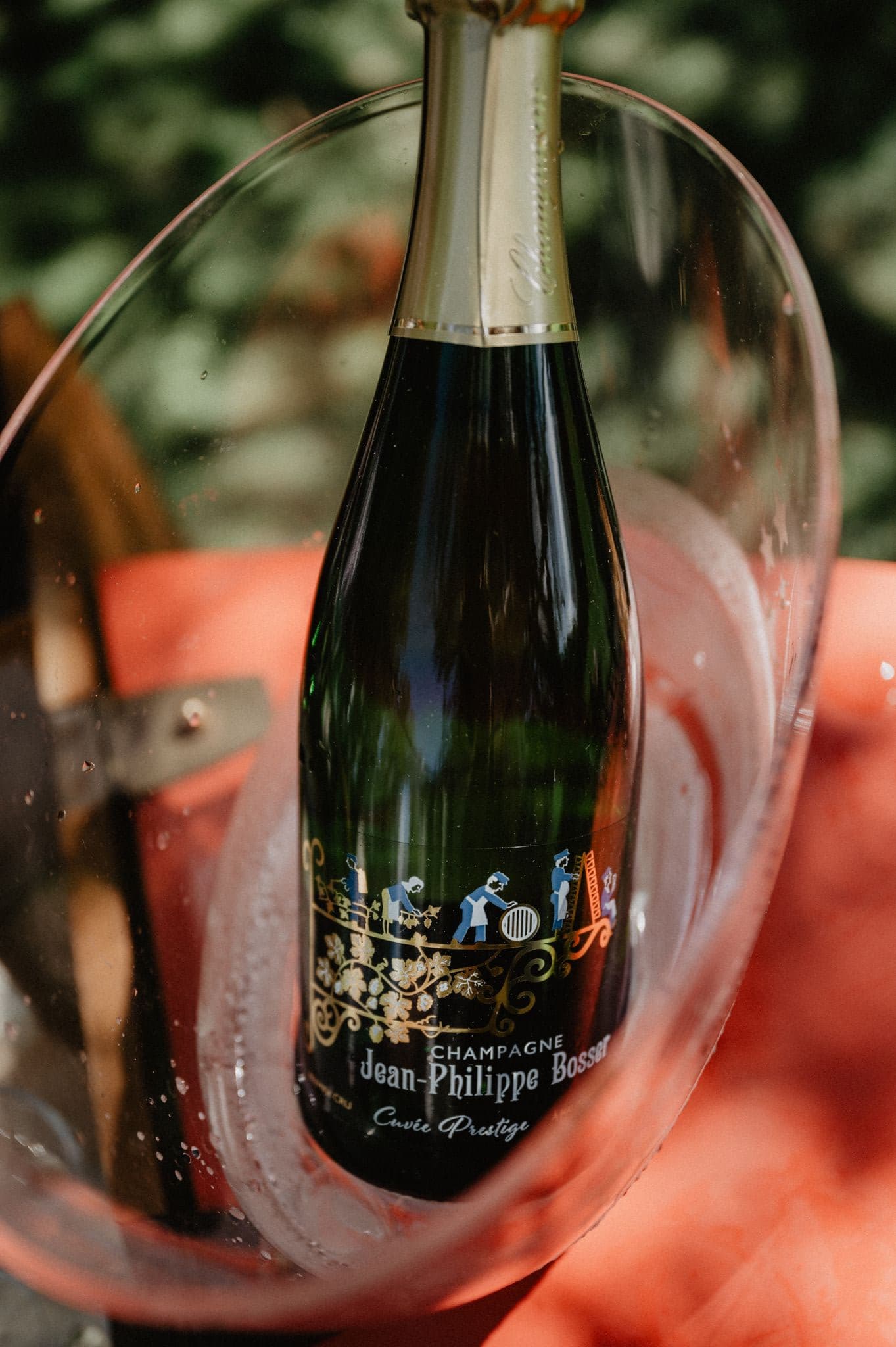 Product image of a champagne bottle