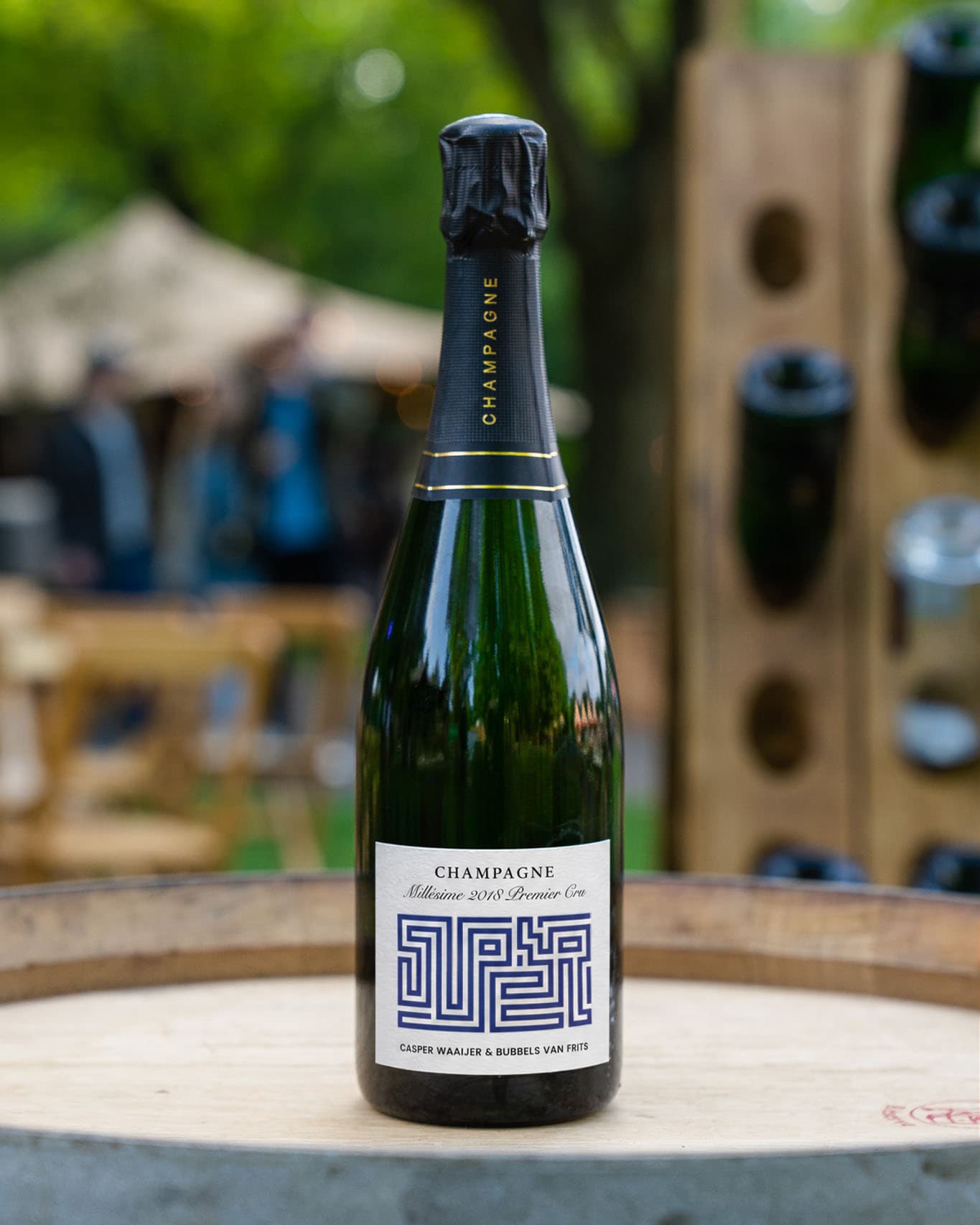 Product image of a champagne bottle