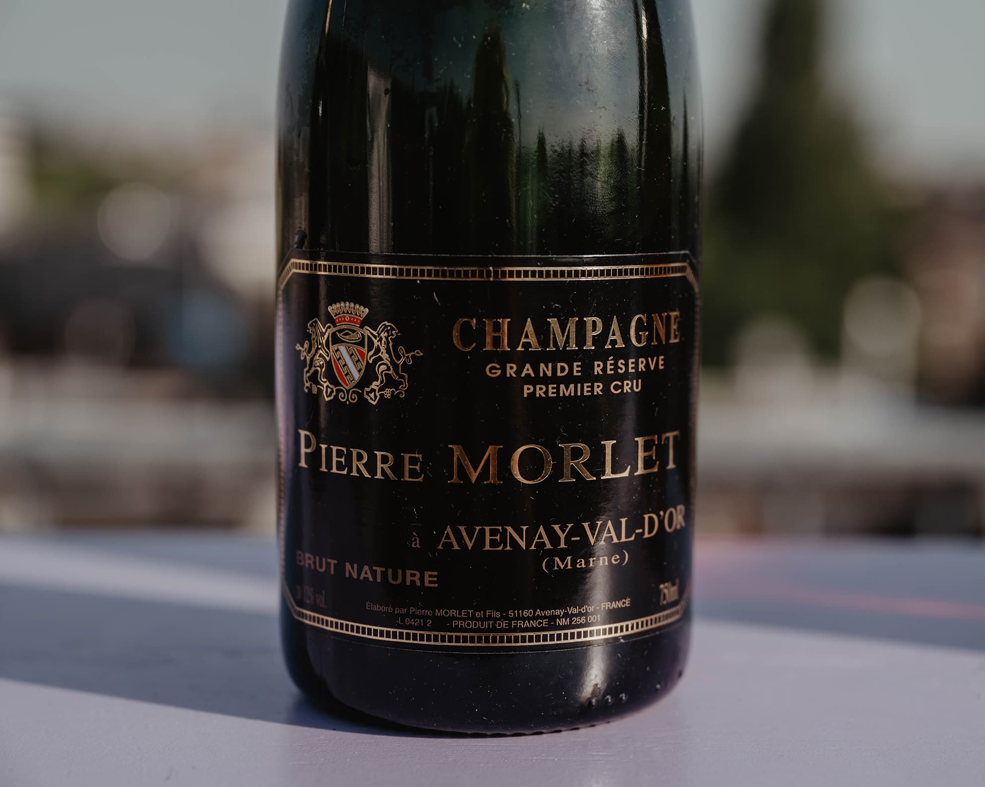 Product image of a champagne bottle